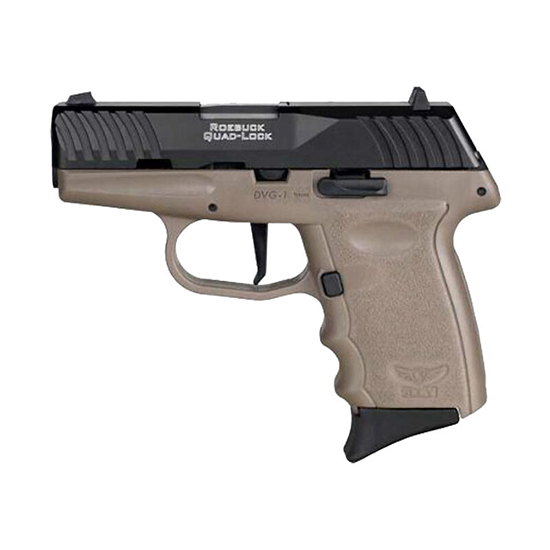 SCCY DVG-1 9MM FDE BLK NMS 10RD - Pistols